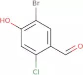 5-Bromo-2-chloro-4-hydroxybenzaldehyde