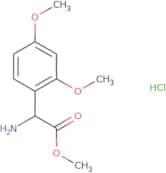 Methyl 2-amino-2-(2,4-dimethoxyphenyl)acetate hydrochloride