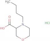 4-Butylmorpholine-3-carboxylic acid hydrochloride