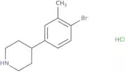 4-(4-Bromo-3-methylphenyl)piperidine hydrochloride