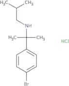 [2-(4-Bromophenyl)propan-2-yl](2-methylpropyl)amine hydrochloride