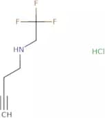 (But-3-yn-1-yl)(2,2,2-trifluoroethyl)amine hydrochloride
