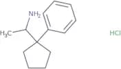 1-(1-Phenylcyclopentyl)ethan-1-amine hydrochloride