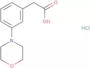 2-[3-(Morpholin-4-yl)phenyl]acetic acid hydrochloride