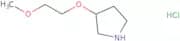 3-(2-Methoxyethoxy)pyrrolidine hydrochloride