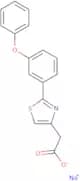 Sodium 2-[2-(3-phenoxyphenyl)-1,3-thiazol-4-yl]acetate