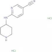 6-[(Piperidin-4-yl)amino]pyridine-3-carbonitrile dihydrochloride