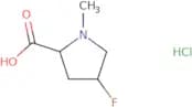 (2S,4R)-4-Fluoro-1-methylpyrrolidine-2-carboxylic acid hydrochloride