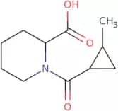 1-(2-Methylcyclopropanecarbonyl)piperidine-2-carboxylic acid