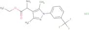 Ethyl 2-amino-2-{3,5-dimethyl-1-[3-(trifluoromethyl)phenyl]-1H-pyrazol-4-yl}acetate hydrochloride