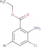 Ethyl 2-amino-5-bromo-3-chlorobenzoate