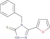 4-Benzyl-5-(furan-2-yl)-4H-1,2,4-triazole-3-thiol