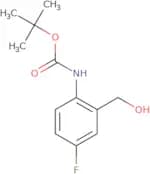 tert-Butyl N-[4-fluoro-2-(hydroxymethyl)phenyl]carbamate