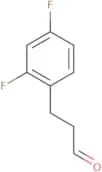 3-(2,4-Difluorophenyl)propanal