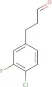 3-(4-Chloro-3-fluorophenyl)propanal