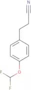 3-[4-(Difluoromethoxy)phenyl]propanenitrile