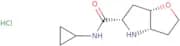rac-(3aR,5R,6aR)-N-Cyclopropyl-hexahydro-2H-furo[3,2-b]pyrrole-5-carboxamide hydrochloride