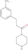 3-(3-Methylphenyl)-1-(piperazin-1-yl)propan-1-one