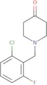 1-[(2-Chloro-6-fluorophenyl)methyl]piperidin-4-one