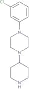1-(3-Chlorophenyl)-4-(piperidin-4-yl)piperazine