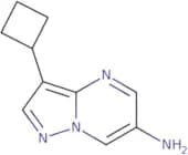 3-Cyclobutylpyrazolo[1,5-a]pyrimidin-6-amine