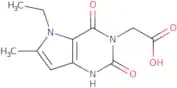 2-(5-Ethyl-6-methyl-2,4-dioxo-1H-pyrrolo[3,2-d]pyrimidin-3(2H,4H,5H)-yl)acetic acid