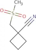 1-(Methanesulfonylmethyl)cyclobutane-1-carbonitrile