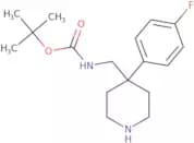 tert-Butyl ((4-(4-fluorophenyl)piperidin-4-yl)methyl)carbamate
