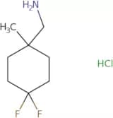 1-(4,4-Difluoro-1-methylcyclohexyl)methanamine hydrochloride