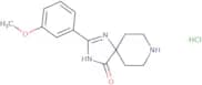 2-(3-Methoxyphenyl)-1,3,8-triazaspiro[4.5]dec-1-en-4-one hydrochloride