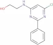 2-[(6-Chloro-2-phenylpyrimidin-4-yl)amino]ethan-1-ol