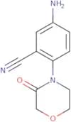 5-Amino-2-(3-oxo-4-morpholinyl)benzonitrile