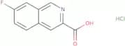 7-Fluoroisoquinoline-3-carboxylic acid hydrochloride