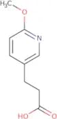 3-(6-Methoxy-3-pyridinyl)propanoic Acid