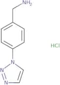 (-4(1H-1,2,3-Triazol-1-Yl)Phenyl)Methanamine Hydrochloride