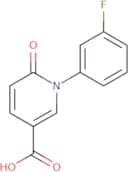 1-(3-Fluorophenyl)-6-oxo-1,6-dihydropyridine-3-carboxylic acid