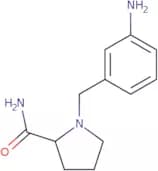 1-[(3-Aminophenyl)methyl]pyrrolidine-2-carboxamide