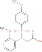 2-[N-(2-Methoxyphenyl)4-methoxybenzenesulfonamido]acetic acid
