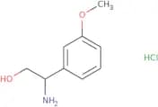 (2R)-2-Amino-2-(3-methoxyphenyl)ethan-1-ol hydrochloride