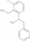 2-(Aminomethyl)-3-chloro-N-methyl-N-(pyridin-3-ylmethyl)aniline