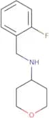 N-[(2-Fluorophenyl)methyl]oxan-4-amine