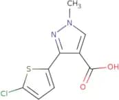 3-(5-Chlorothiophen-2-yl)-1-methyl-1H-pyrazole-4-carboxylic acid