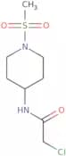 2-Chloro-N-(1-methanesulfonylpiperidin-4-yl)acetamide