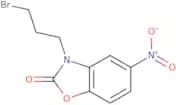 3-(3-Bromopropyl)-5-nitro-2,3-dihydro-1,3-benzoxazol-2-one