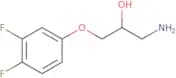 1-Amino-3-(3,4-difluorophenoxy)propan-2-ol