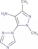 1,3-Dimethyl-5-(1H-1,2,4-triazol-1-yl)-1H-pyrazol-4-amine
