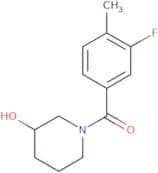 (3-Fluoro-4-methylphenyl)(3-hydroxypiperidin-1-yl)methanone