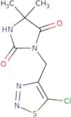 3-[(5-Chloro-1,2,3-thiadiazol-4-yl)methyl]-5,5-dimethylimidazolidine-2,4-dione
