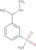 3-[1-(Methylamino)ethyl]benzene-1-sulfonamide
