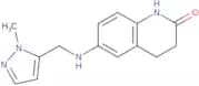 6-{[(1-Methyl-1H-pyrazol-5-yl)methyl]amino}-1,2,3,4-tetrahydroquinolin-2-one
